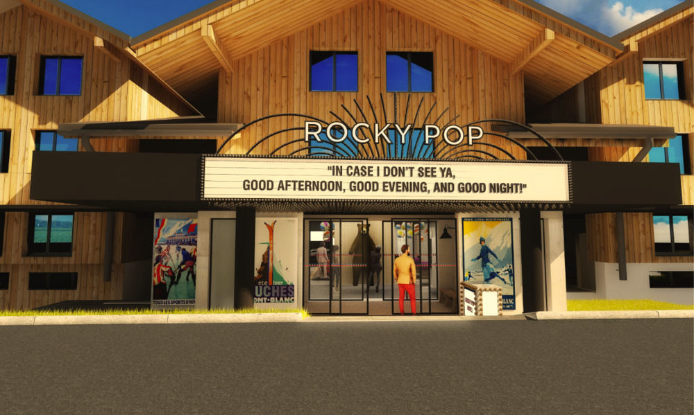 Hotel Rockypop Chamonix - Les Houches Exterior foto